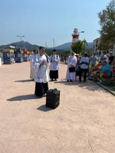 2022 07 16 NOTRE DAME DE SANTA CRUZ EN VISITE A ARGELES SUR MER  (8)